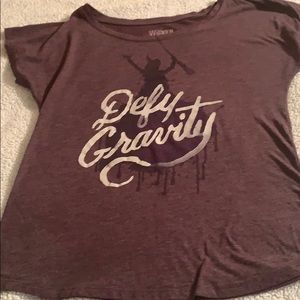 wicked tshirt Defy Gravity